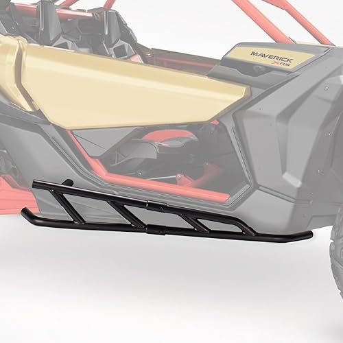 Miniatura 5 de HAKA TOUGH Deslizadores de rocas para Can Am Maverick X3 2017-2022 Nerf Bars para Maverick x3 Accesorios Tree Kickers Revestimiento anticorrosión