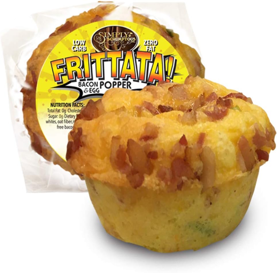 Simply Scrumptous Low Carb Frittata Popper (Muffin)