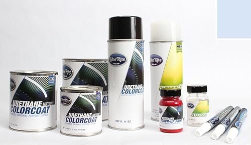 Miniatura 168 de Pen Automotive - Pintura de retoque para Infiniti G35 - Silverstone Metallic Clearcoat WV2 - Color+Paquete de capa transparente