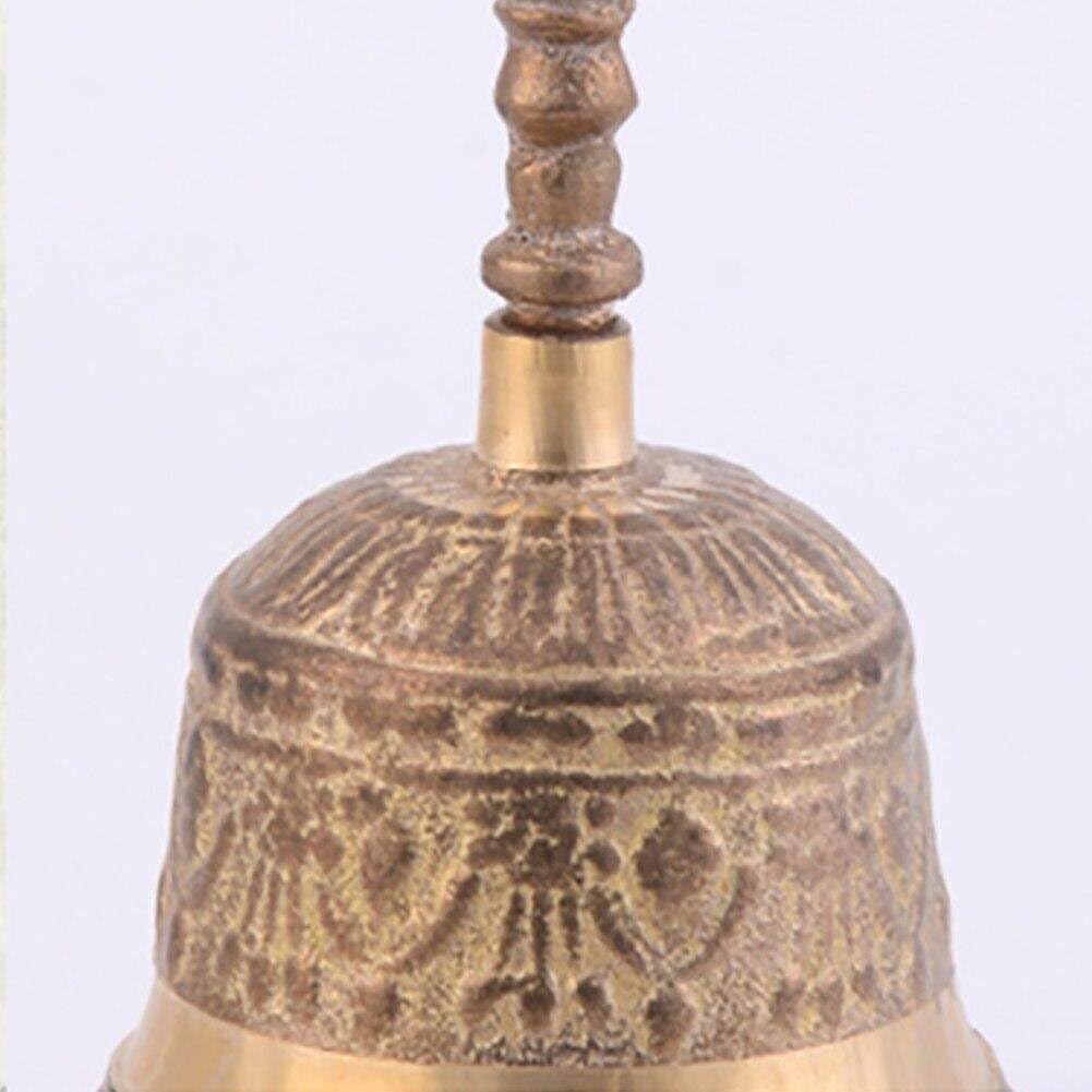 Handmade FengShui Loud Call Meditation Hand Bell Lucky Dinner Prayer Alarm - View #3