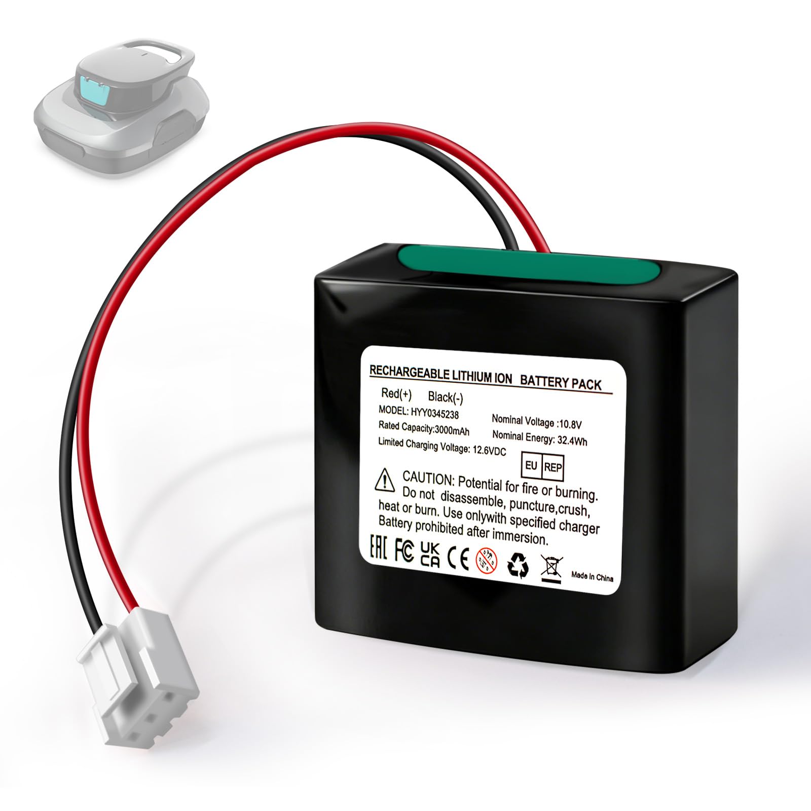 Amazon.com : LMYDZER Replacement Battery for Aiper Scuba SE