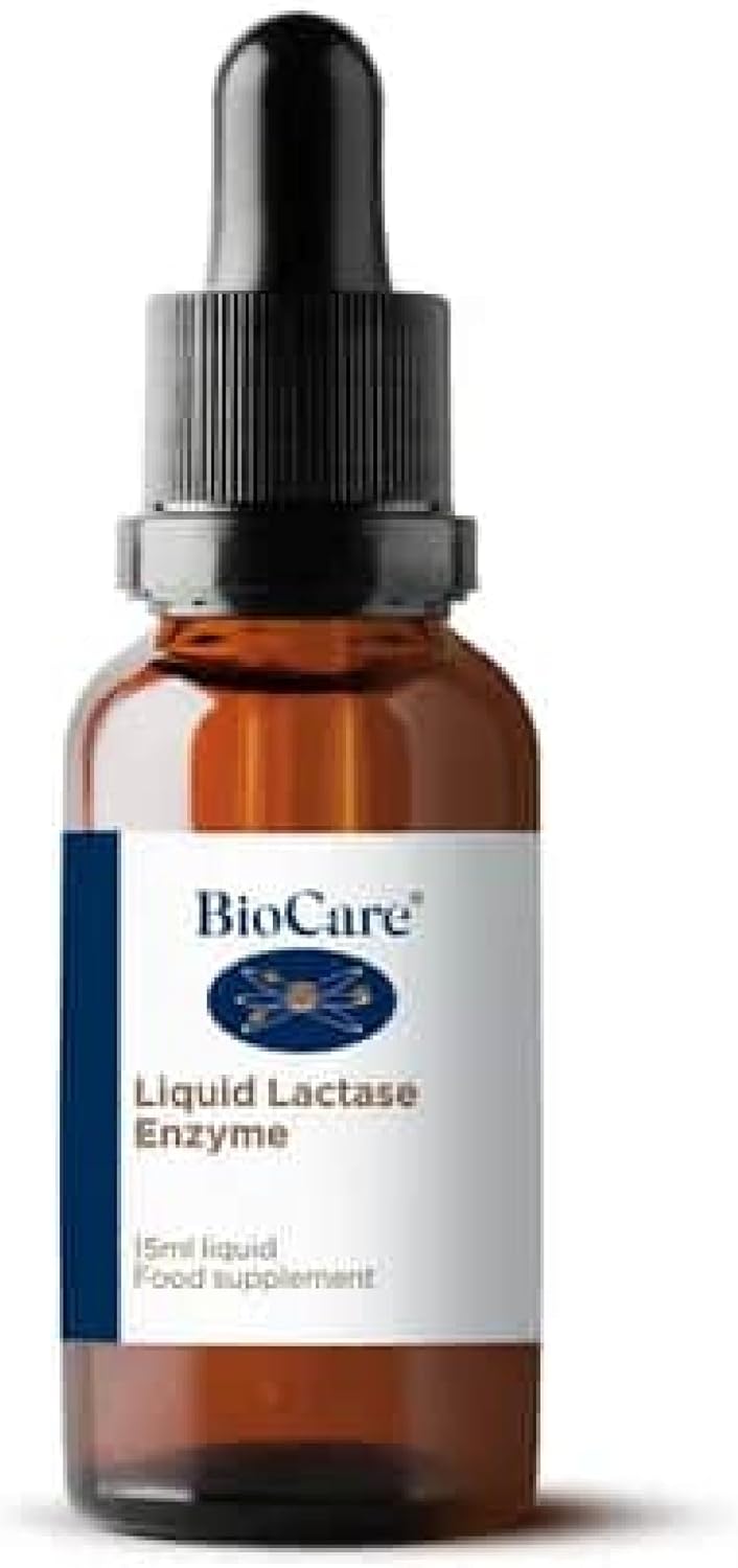 BioCare Liquid Lactase Enzyme High Potency Lactase Enzyme Can