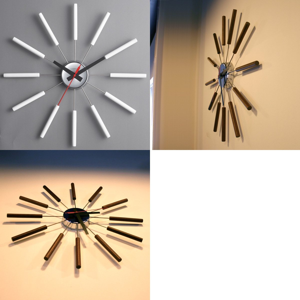 Amazon.co.jp: ART WORK STUDIO Atras wall clock White アトラス 
