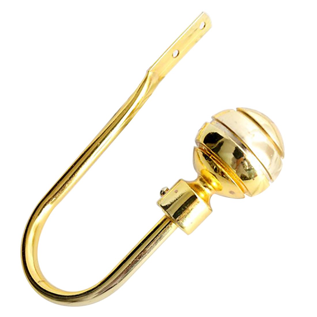 4 Stück Goldene Vorhang Raffhalter – Wandhaken In Schwanenform Aus Legierung Für Gardinen & Deko