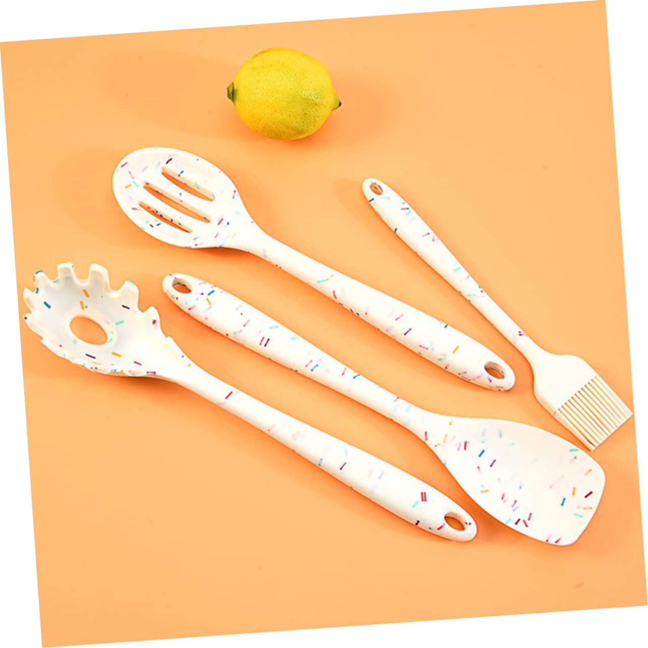 Spaghetti Catch Kitchen Gadget Kitchen Cooking Spoon Noodle Filter Silicone Colander Non-stick Spoon Multi-functional Egg Spoon Spaghetti Spoon Server Home Spaghetti Spoon