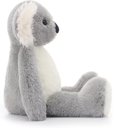 Miniatura 6 de Apricot Lamb Juguetes de peluche de koala gris, suave, perfecto para niños (koala gris, 9 pulgadas)