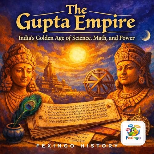 The Gupta Empire: India's Golden Age of Science, Math, and Power &mdash; Fexingo History cover art