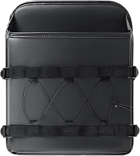Trunk Organizer, Back Seat, Suspension Storage, PU Leather Pouch Car Interior Tool Toys, Umbrella, Diapers, Snacks, Car Accessories for Family Travel, 41x33.5cm | Bagageutrymme säte organiserare upphängningsväska mellanmål blöjleksaker vattenflaska paraplypåse för pendling resor bilresa