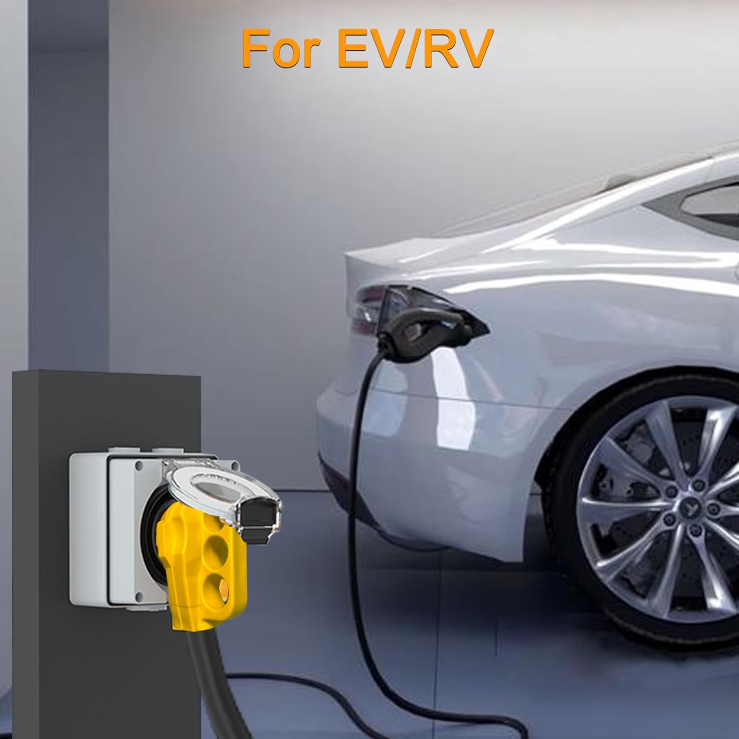 6 AWG Welder Adapter Cord 10 FT, Heavy Duty NEMA 14-50P Male to 6-50R Female Extension Cord, STW 6AWG/3C 50 Amp 250 Volts 12500 Watt, Generator RV to Welder Tesla EV Charger Adapter Cord