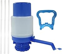 Vista 6 de Bomba manual de agua potable, bomba de prensa manual para botella de 5 galones, con asas de botella de agua