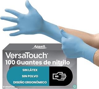 Luvas de Nitrilo Sem Pó Ansell 100% Proteção