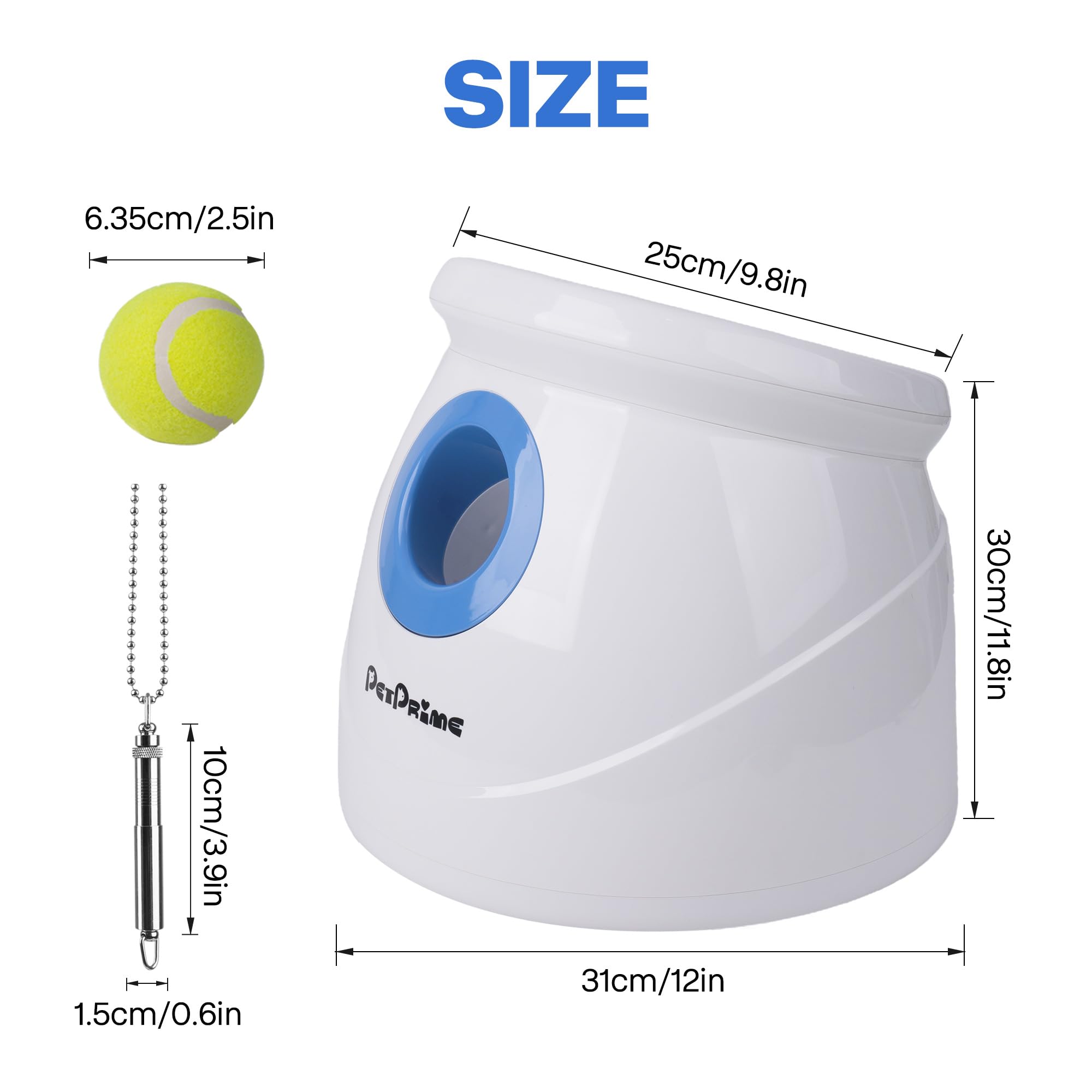 Amazon.com: Pet Prime Automatic Ball Launcher for Large Dogs