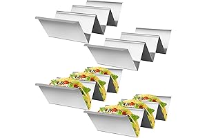 Premium Stainless Steel Tacos Holder Set for Unforgettable Taco Nights