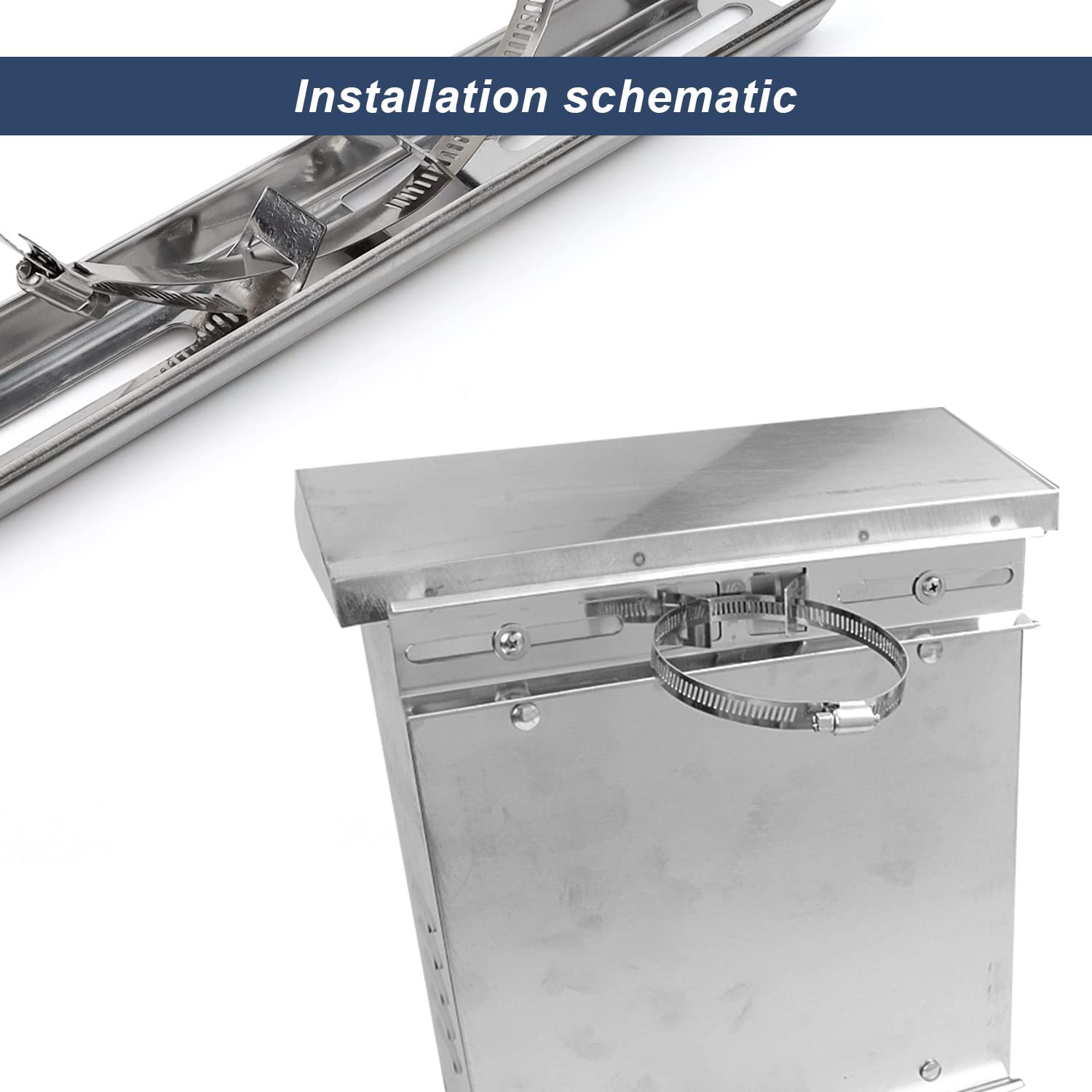 Staffa Per Telecamera Di Sicurezza - Supporto Regolabile Con Morsetti, Acciaio Rinforzato - Foto 5