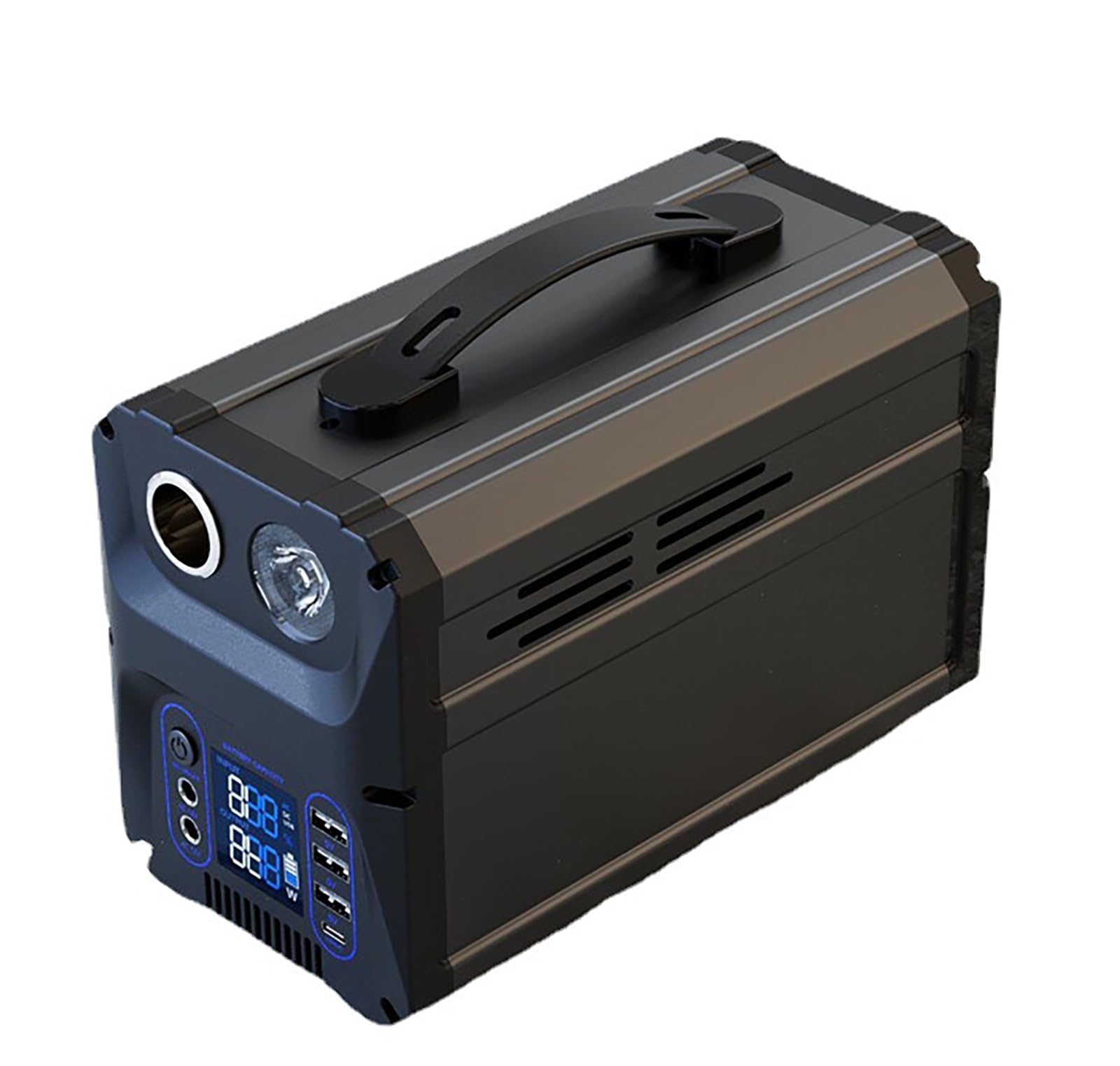 Centrale électrique Portable 1000 W, générateur Solaire 220 V/110 V, Batterie Externe Portable, Panneau Solaire/Prise Murale/Chargeur de Voiture pour l'extérieur, Le Camping et Les