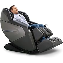 RELAXONCHAIR Massage Chair,Jasper Full Body Zero Gravity Massage Chair, Deep Tissue SL-Track Recliner, Robotic Massage Hands, Bluetooth Speakers, Foot Rollers, Heat & Air Massage Therapy