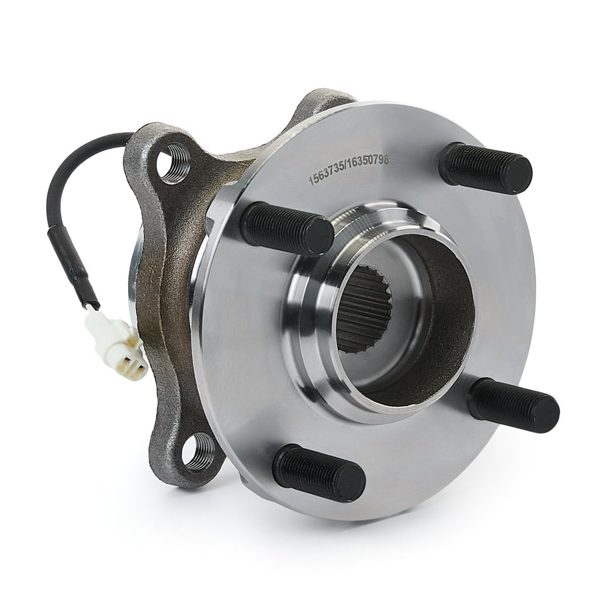 RIDEX 654W1241 Juego de cojinete de rueda Trasero Rodamiento integrado en buje de rueda Compatible con SUZUKI SWIFT IV FZ, NZ