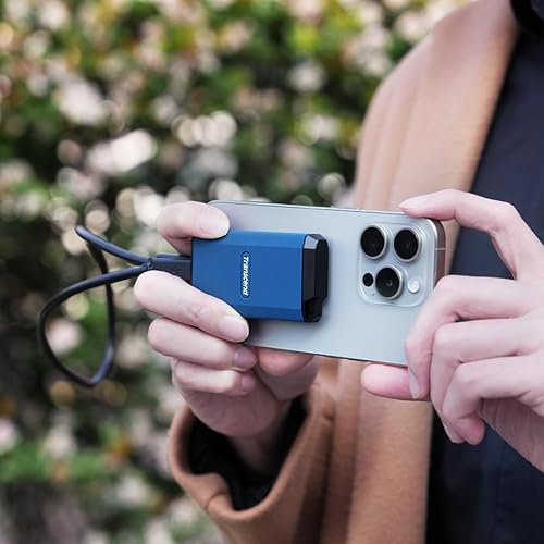 Miniatura 2 de Transcend SSD externo de 4 TB, hasta 2000 MBs, compatible con Apple 4K 60fps ProRes, disco duro USB para iPhone15,16iPadMacTabletsPS5WindowsAndroid,