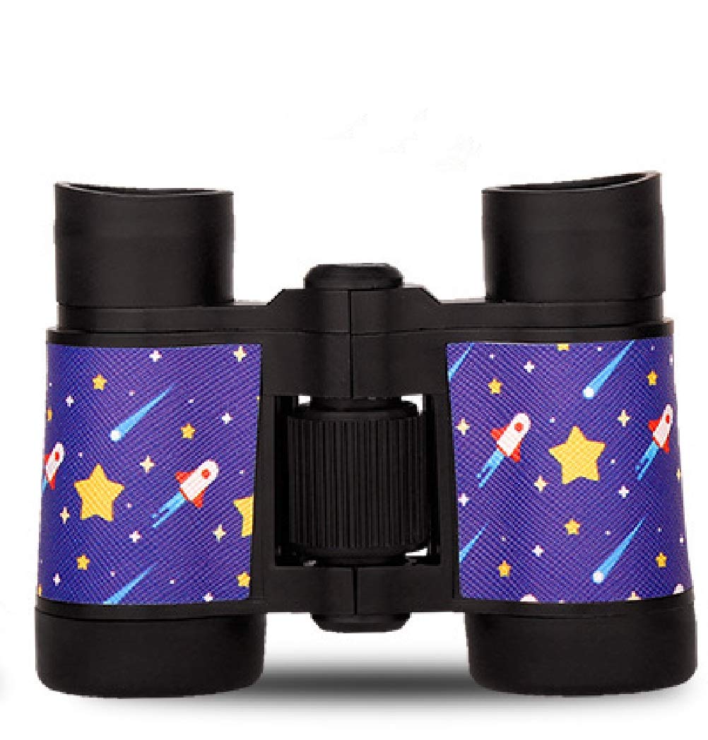 Lot De 2 Jumelles Enfants 4x30 – Résistance Antichoc, Pliables – Parfaites Pour L’Observation Et L’Aventure