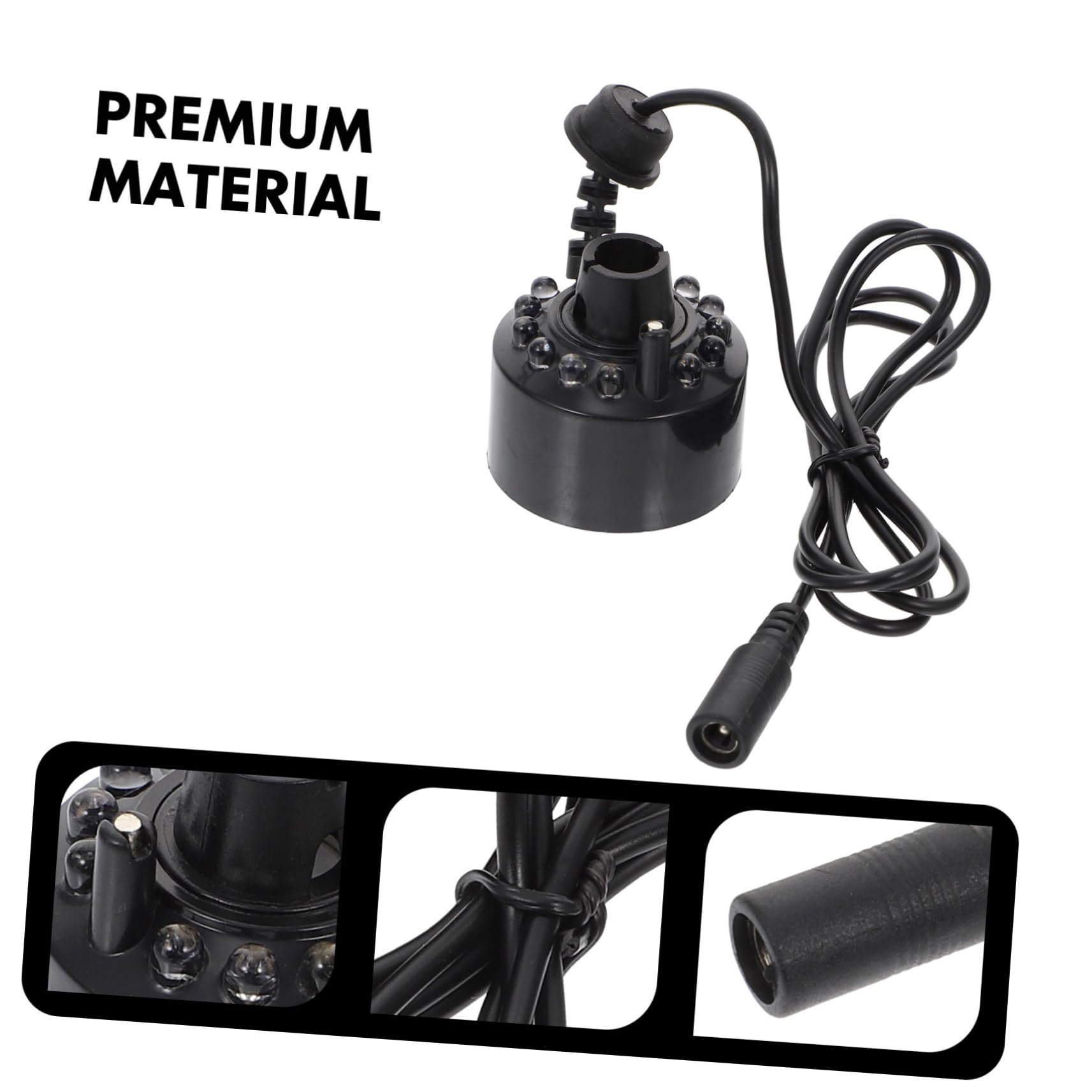 ULDIGI 6pcs Landscape Colored Lamp for Rockery Bonsai Easy to Use Atomizing for Fish Tanks Creates Dreamy Effects
