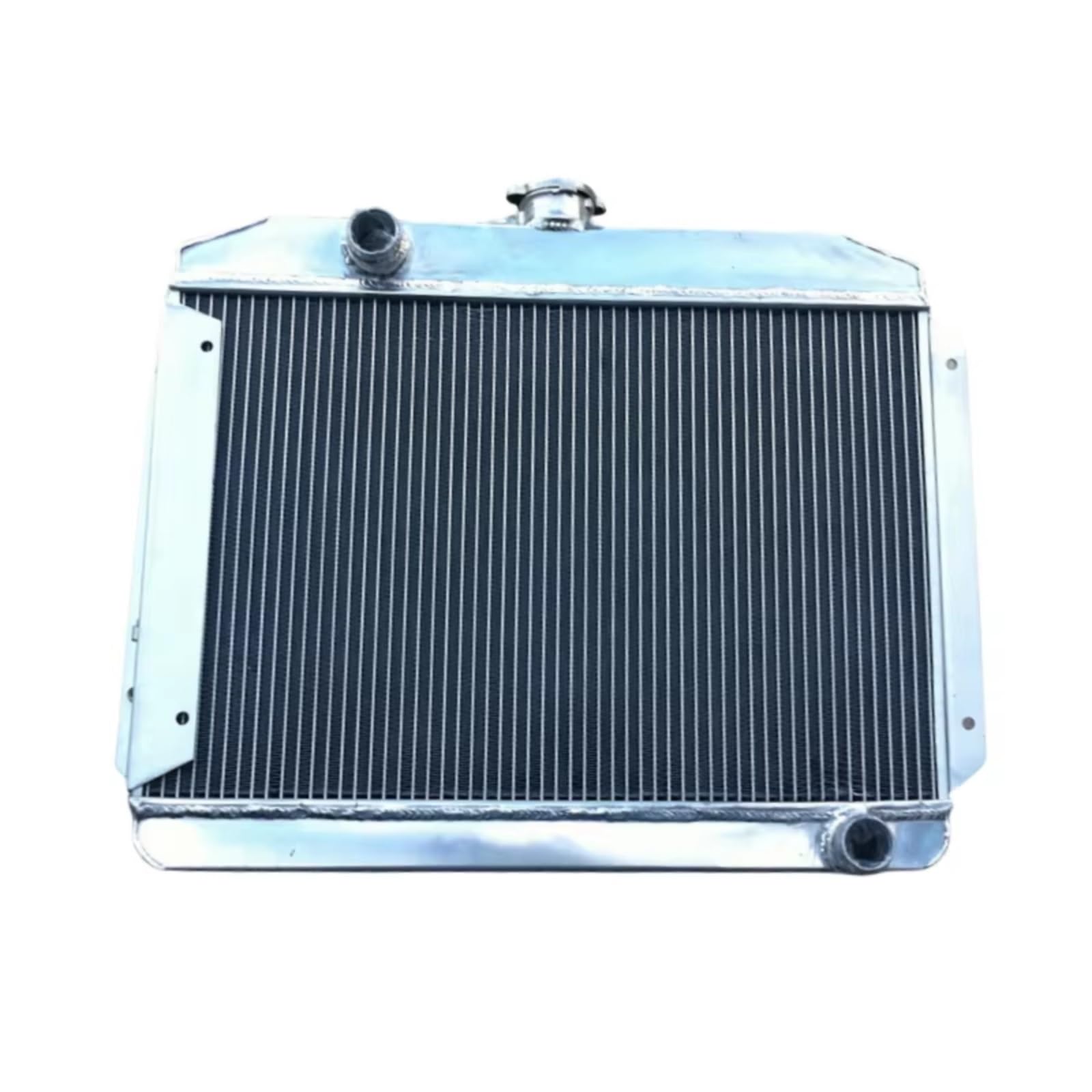 Radiador Motor Radiador de coche Compatible Con Nissan Para Datsun 180B L4 1.8L 1971 1972 1973 1974 1975 1976 Radiador de motor Transmisión manual