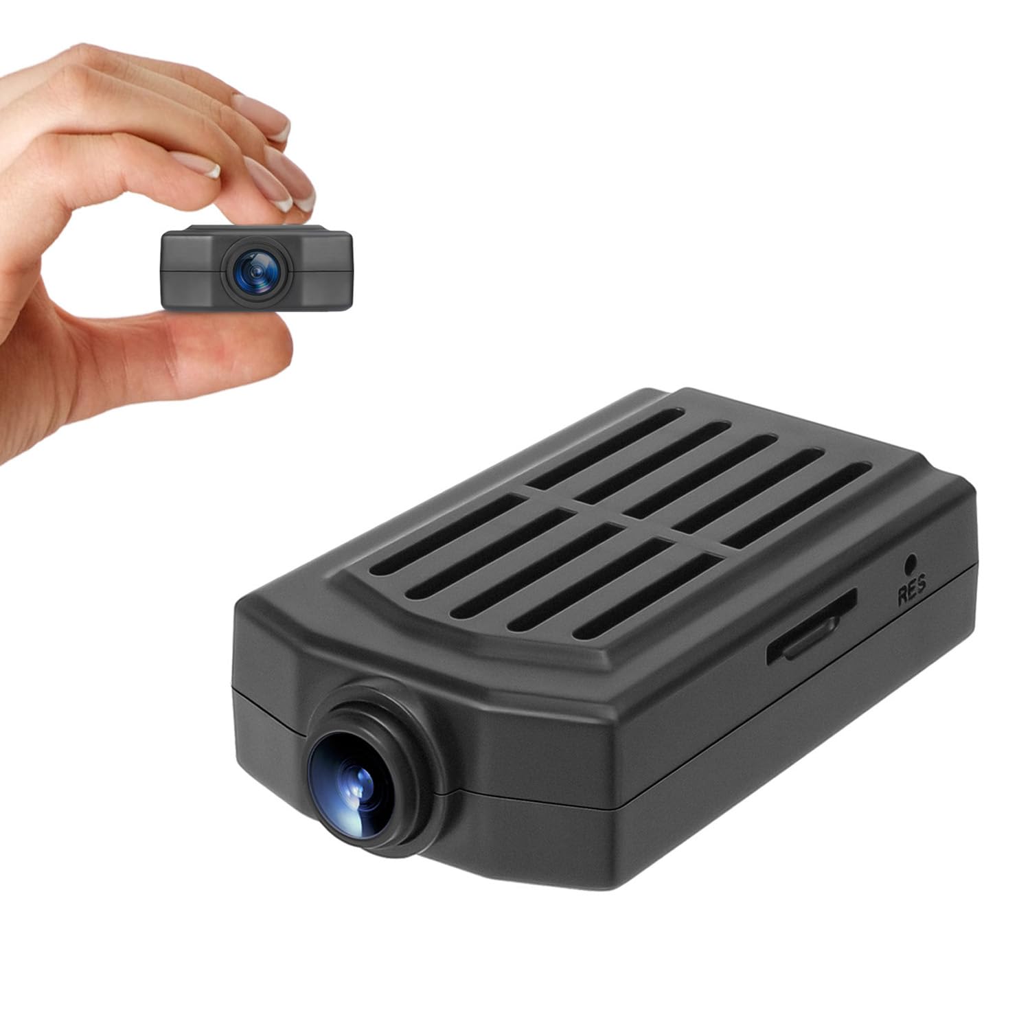 Ducgqc Small Camera,64GB Nanny Cam,1080P Video Camera for Security,Motion Detection,NO WiFi