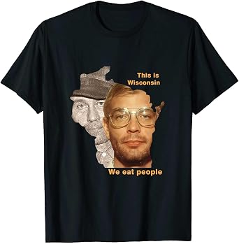 Gwdqone Dahmer Gein Wisconsin T-Shirt