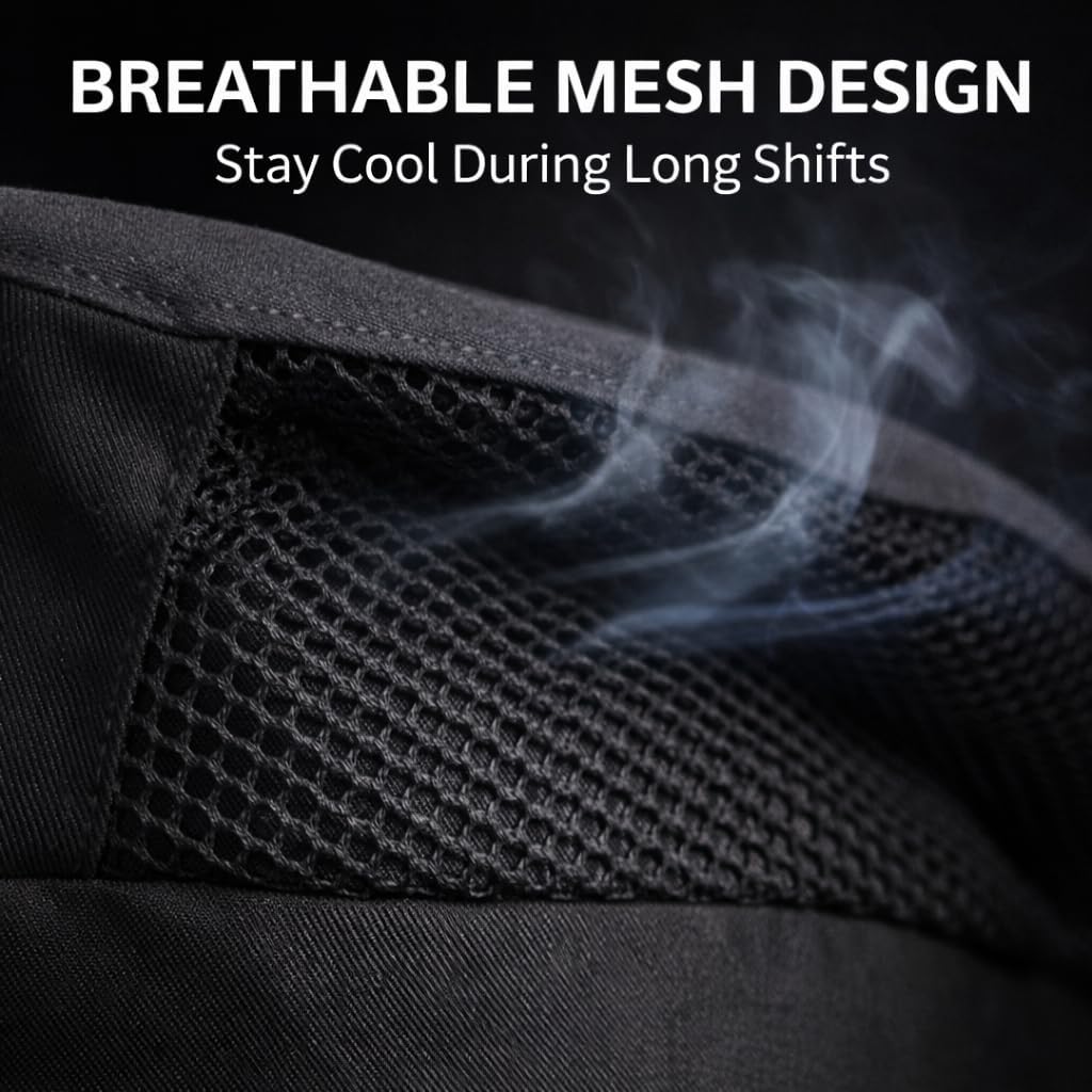 NOLITOY Cookware Hat Chefs Beanies for Adults Kitchen Beret Chef Outfit Restaurant Hat Hats Aprons Nets Chefs - Image 8