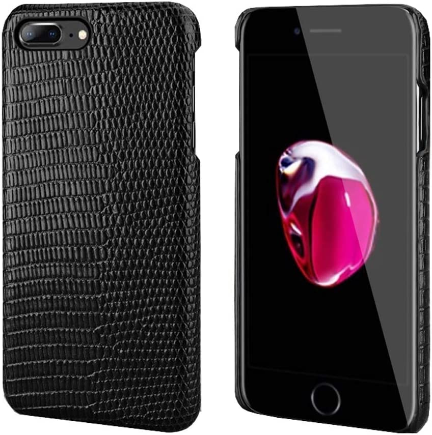 Étui iPhone 7 en cuir noir parfait pour le bureau et les sorties
