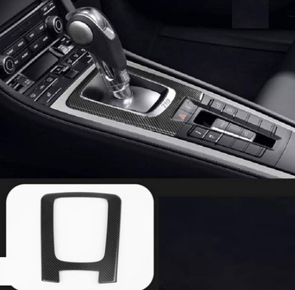 New Protective Gear Box Cover Compatible with Porsche 718 Boxster 2016-2020 (Small, Carbon Look)