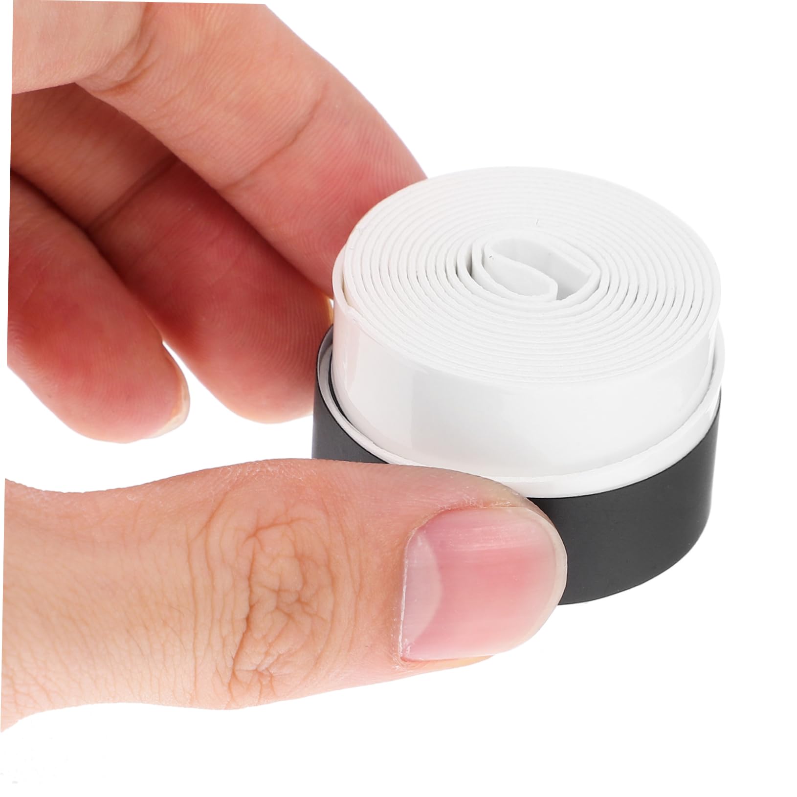 INOOMP 40pezzi Grip Antiscivolo per Racchette Overgrip Super Assorbente Pu Bianco per Tennis Badminton e Squash per Giocatori Che Sudano Facilmente