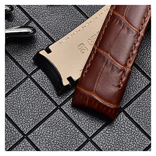 Bracelet de montre courbée 20mm en cuir pour remplacer Citizen BT0001-12E - 3