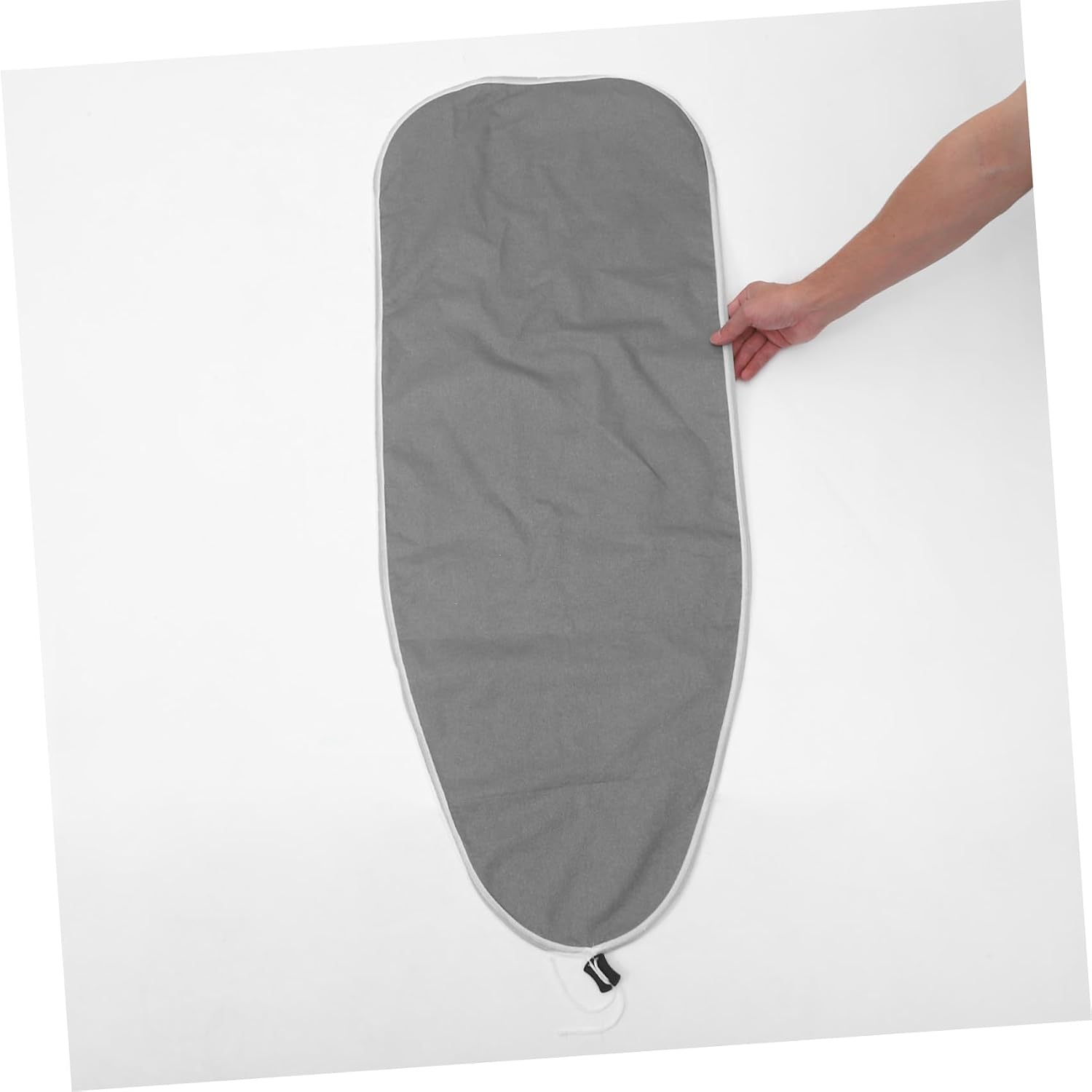 Ironing Board Cover Pad for Small Board 91x31cm Cotton Silver | Washable, Non-slip Secure Fit, for Garments and Board Use in Frequent Ironing Needs and Different Environments