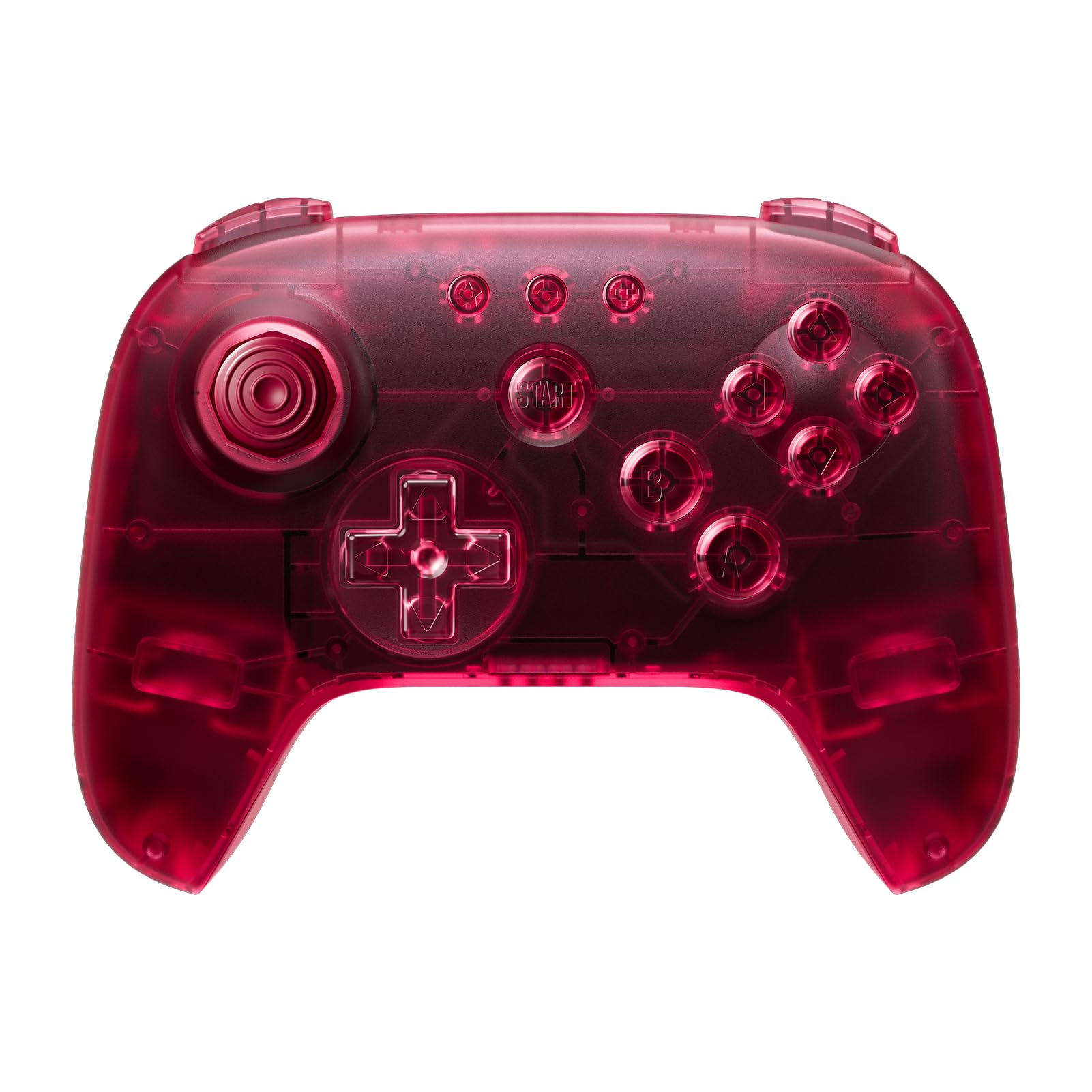 8Bitdo 64 Bluetooth Controller for Analogue 3D, Switch, Switch 2, Windows, and Android (Watermelon)