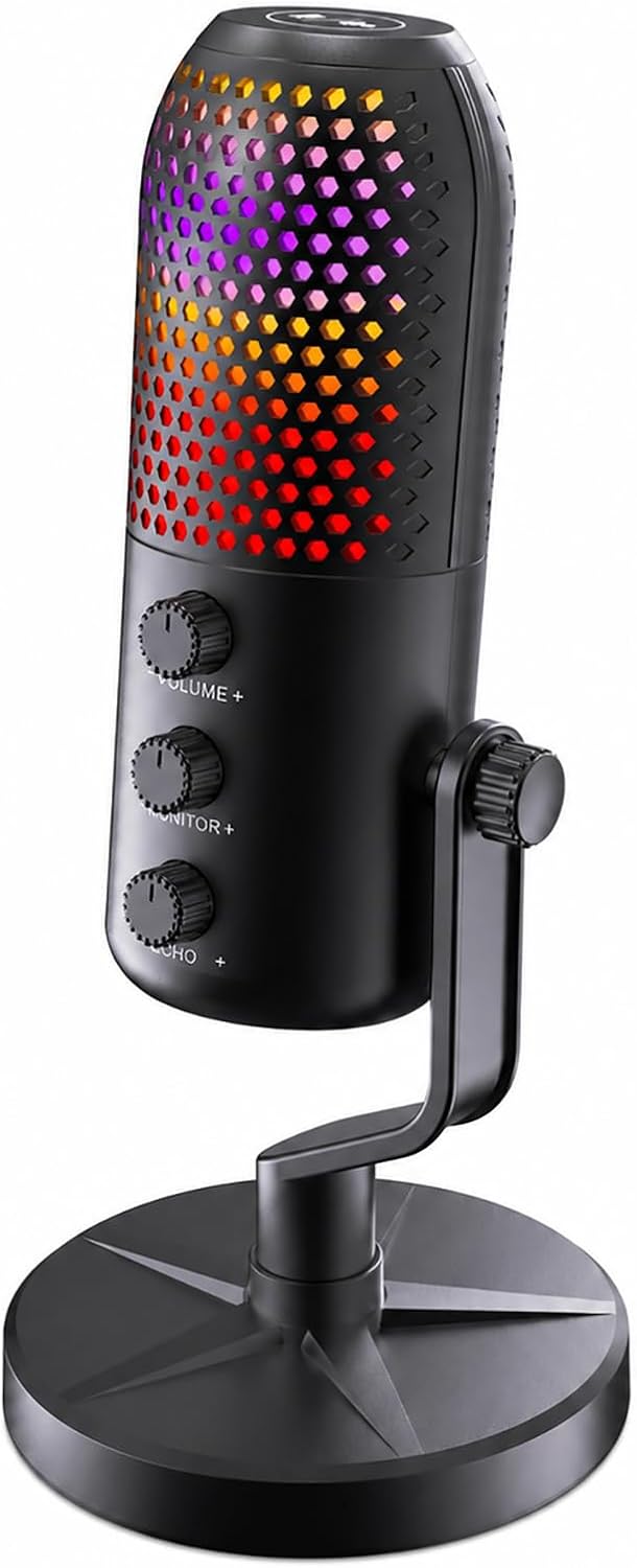 SINWE USB PC Mic with Noise Cancelation & Gain Control