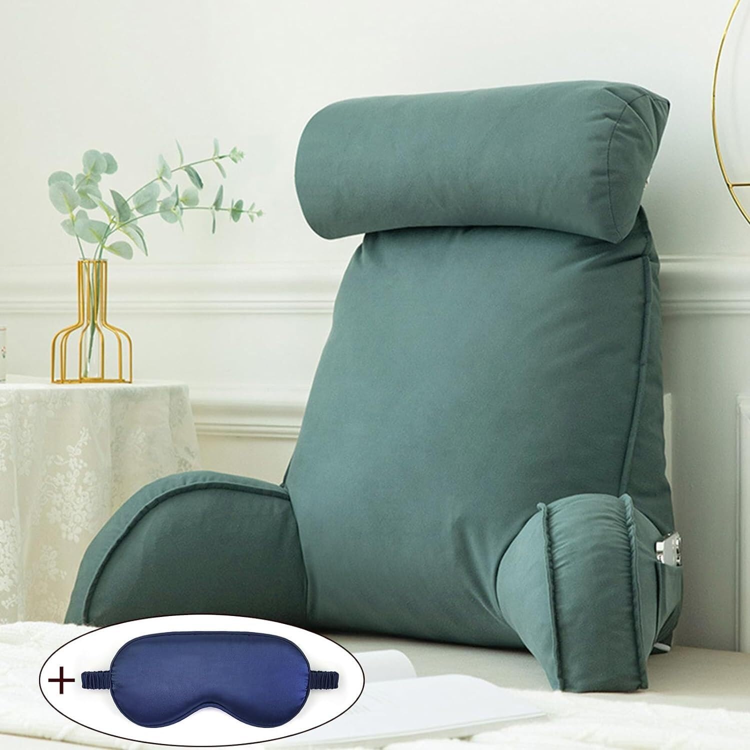 Oreiller de lecture pour le bureau à domicile et dossier de lit confortable