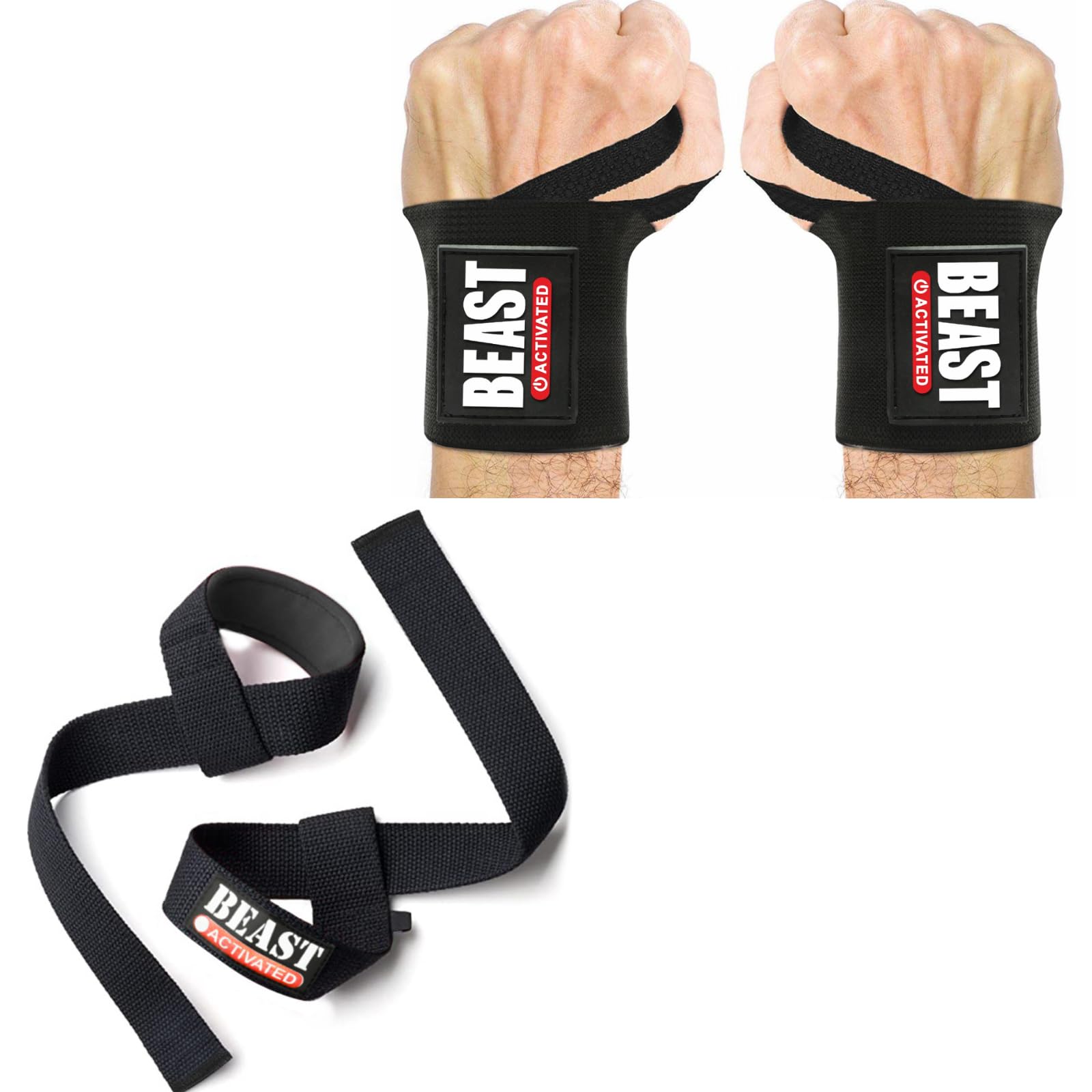 Weight lifting Straps Deadlift Strap Gym Straps For Men Wrist Strap For Gym And Wrist Band For Men Gym Wrist Band Wrist Support With Thumb Loop-image-21