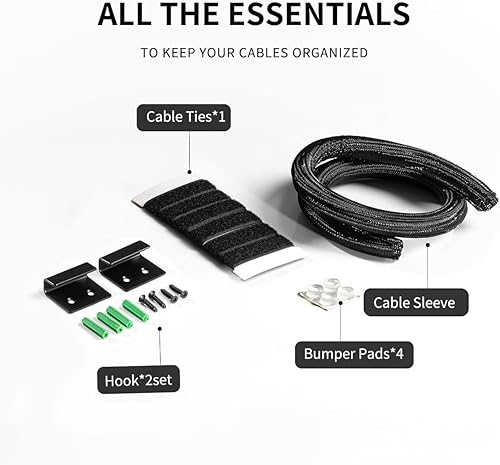 Miniatura 9 de Caja grande de gestión de cables, elegante organizador de cables, corrector de cables y caja de gestión de cables, caja de gestión de cables con