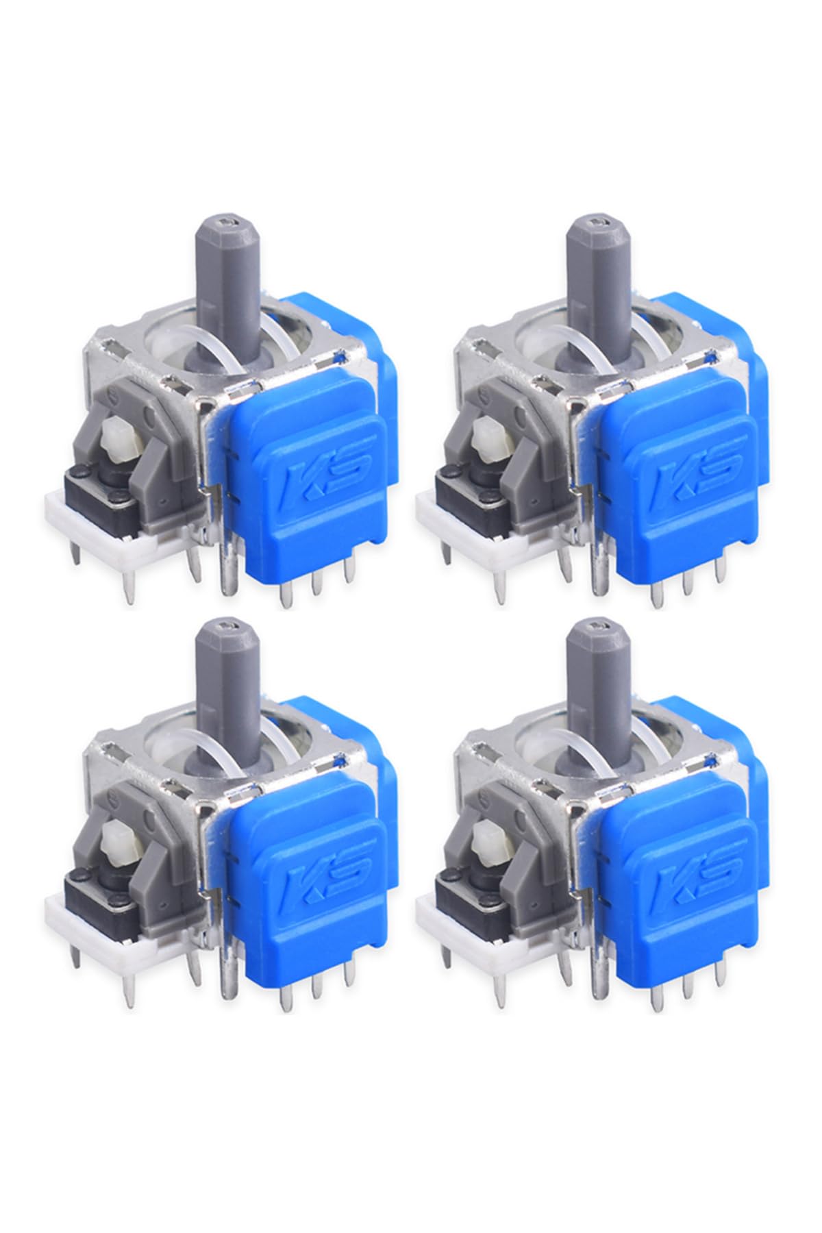 POP KONSOL 4 Adet PS5 Hall Effect Manyetik Analog Motor PS5 Kol Joystick Tamiri Playstation 5 Yedek Parça