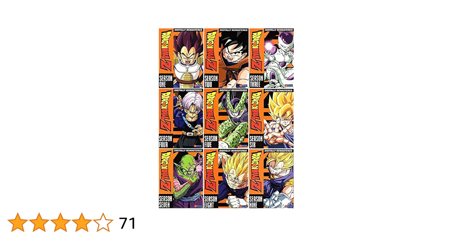 ドラゴンボールGT シーズン1-2 ドラゴンボールZ シーズン1-9 ドラゴンボールGT シーズン1-2 ドラゴンボールZ シーズン1-9