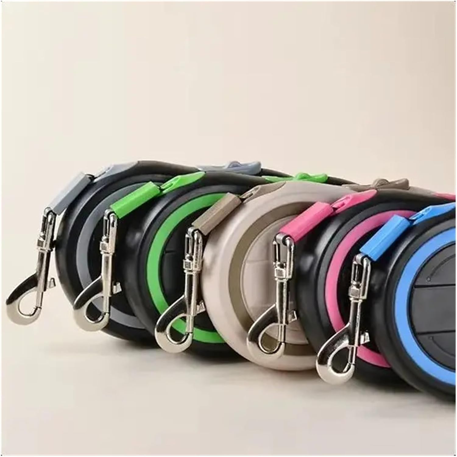 8M Retractable Pet Leash Universal Compatible with Cats Dogs Hiking Running(Rose Red-1128,8m)