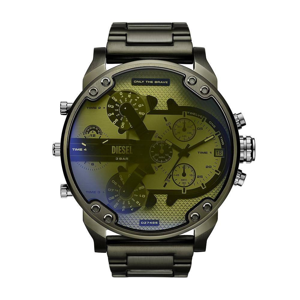 Diesel Men's Analog Quartz Watch with Stainless Steel Strap DZ7485