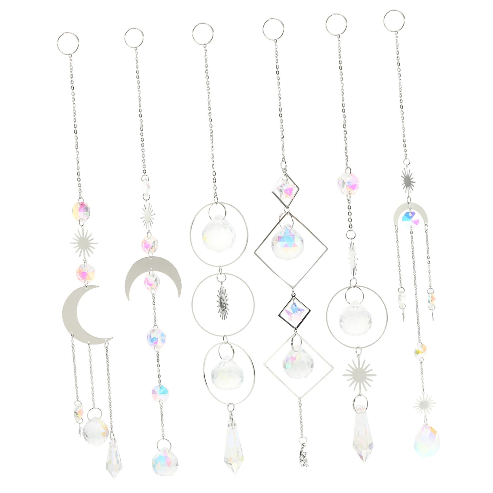 Pendentif cristal suspendu de prestige pour mariages et ornements de fenêtres