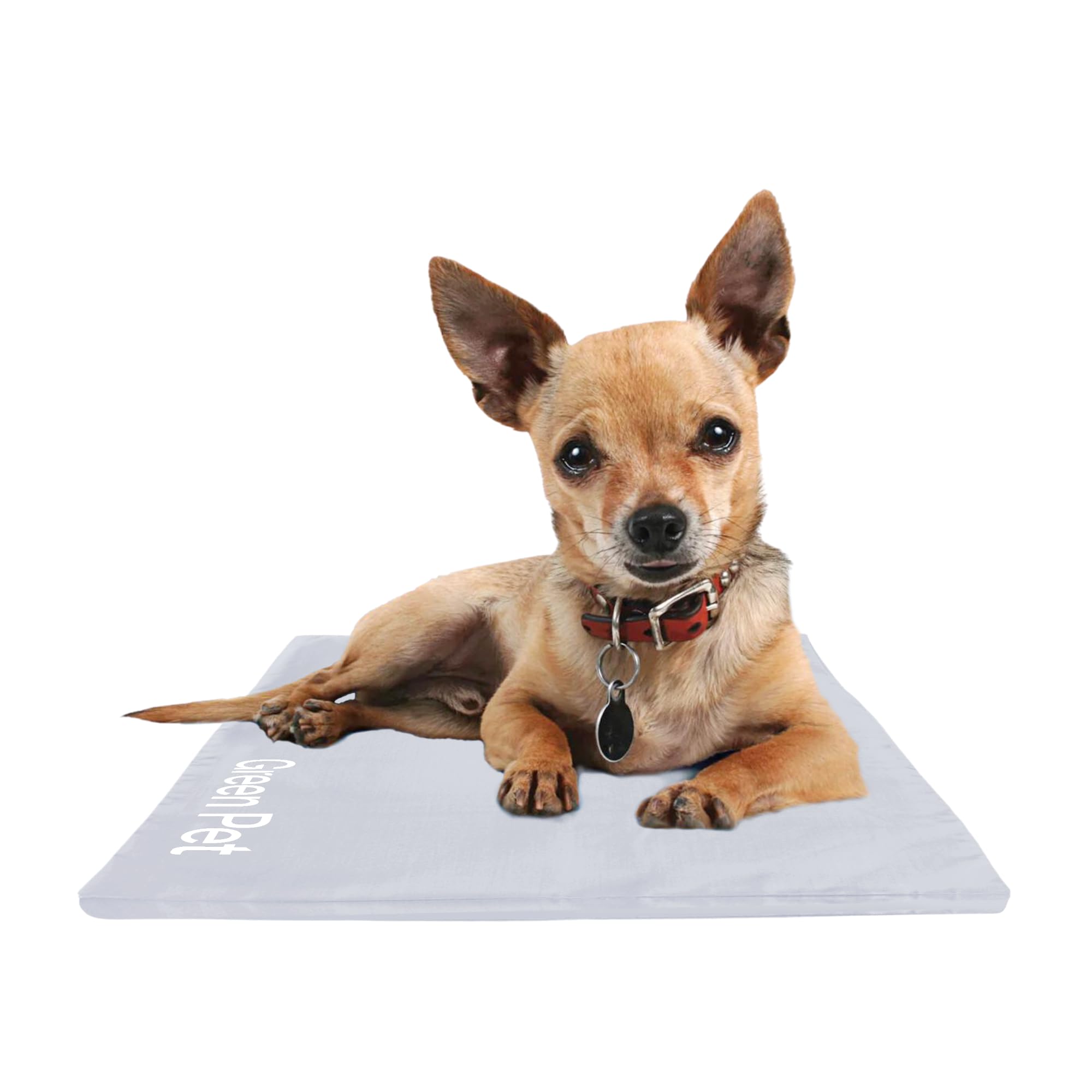 The Green Pet Shop Dog Cooling Mat Cover - Extra Small, Cloud - Protect Your Cool Pet Pad from Dirt & Damage - Machine Washable