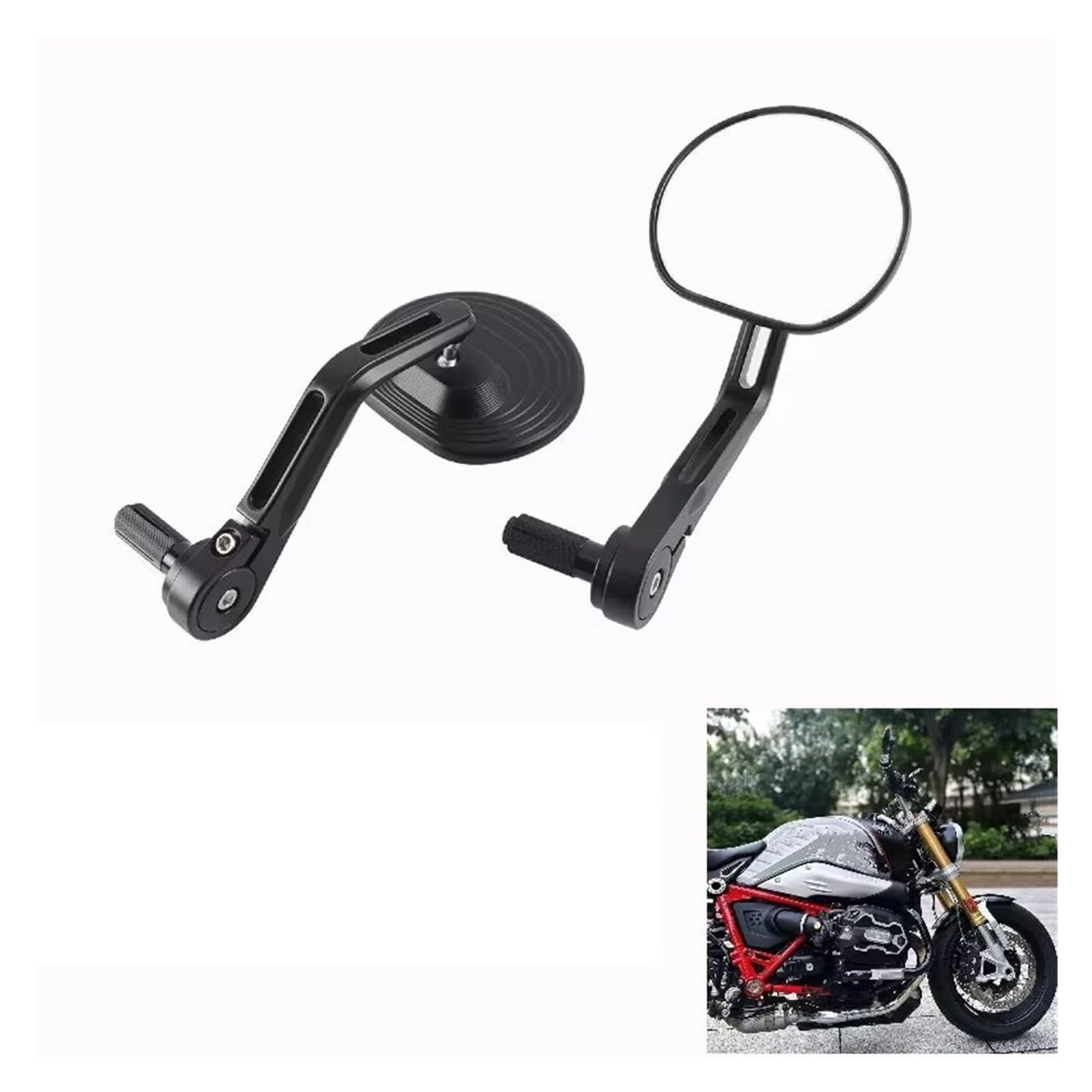 Specchietti Moto Manubrio Per BMW Per RNINET Per Scrambler Per Rninet Per Urban G/S Specchietto retrovisore per moto