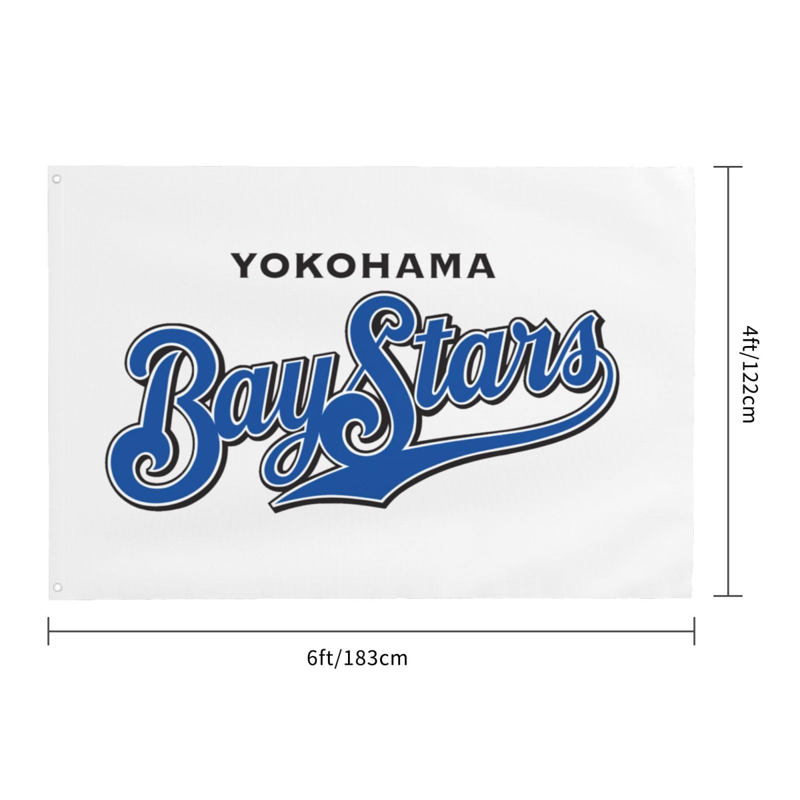 横浜ベイスターズ 2001年 フラッグ 旗 『ブルー・ホワイト』どちらか