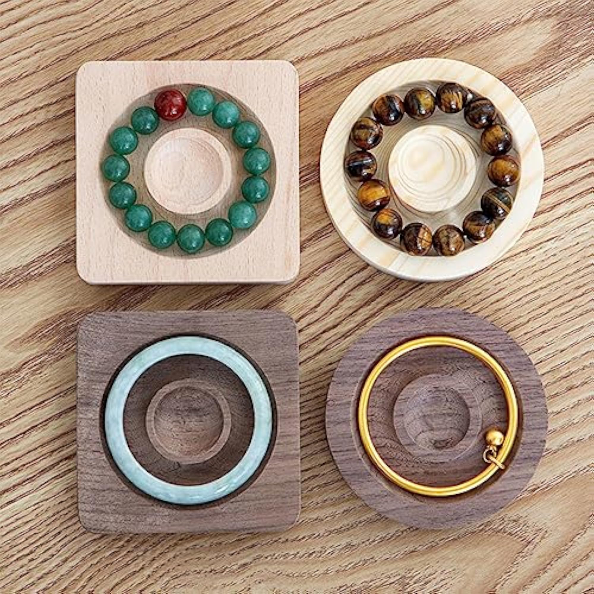 Bracelet Bangle Display Tray Holder for Jewelry Storage