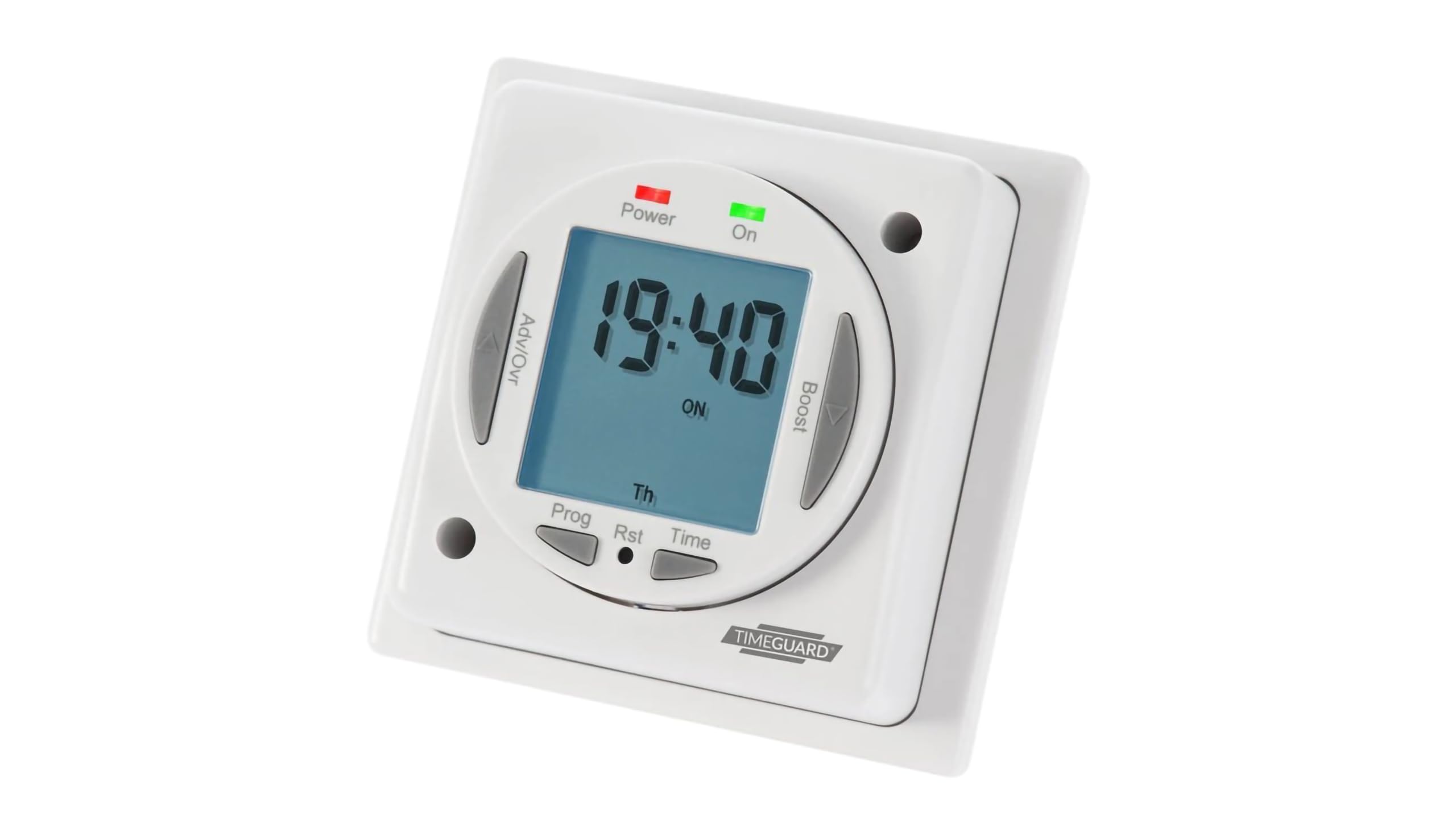 Timeguard NTT03 24-Hour/7-Day Compact Electronic Immersion Heater Timeswitch,White