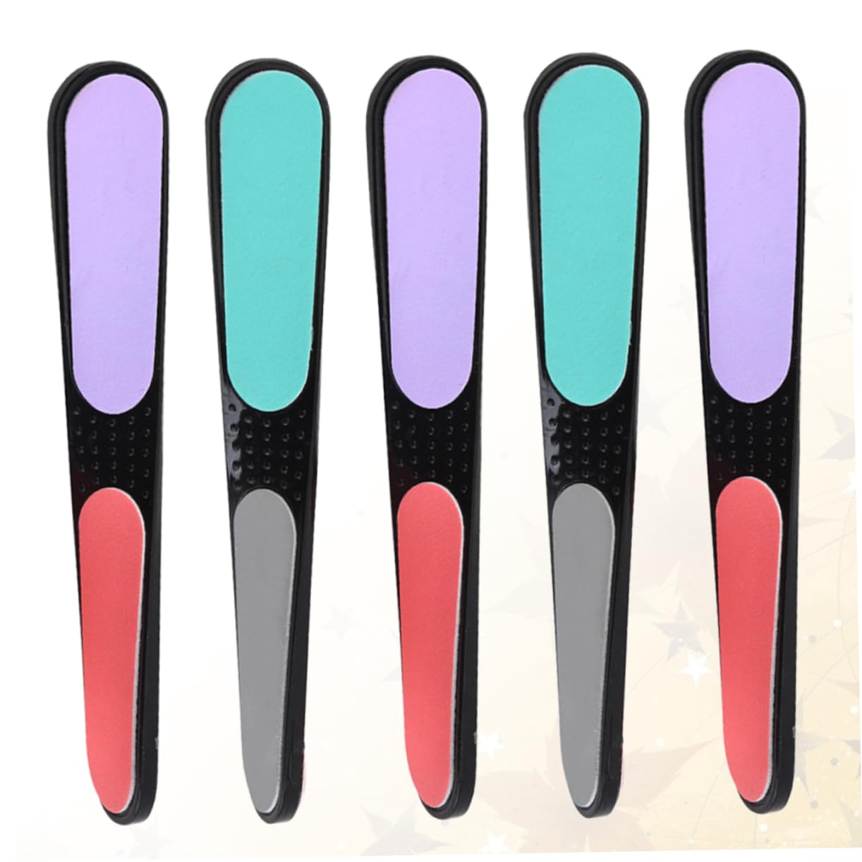 Healvian 30pezzi Limette Per Unghie Lati Per Manicure Art Strumenti Pratici e Creativi Per Unghie Naturali e Sintetiche Sicure e Facili Da Usare
