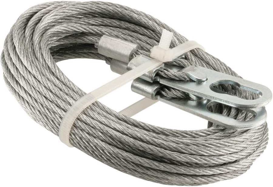 PrimeLine GD 52262 Extension Spring Cable Set, 1/8 inch x 131/2 feet